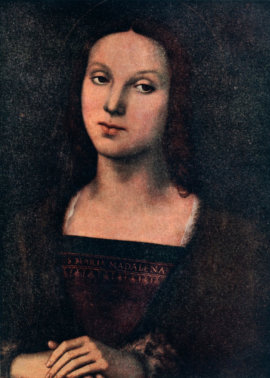 Sint Maria Magdalena, ca. 1500 door Pietro Perugino