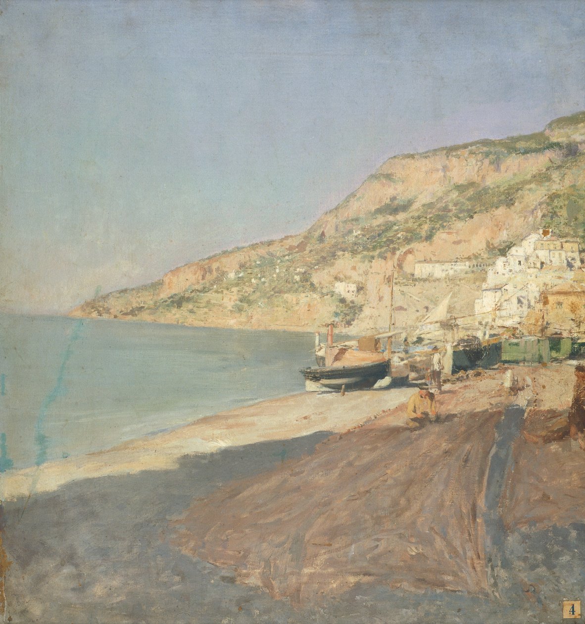 Amalfi Strand door Pietro Scoppetta