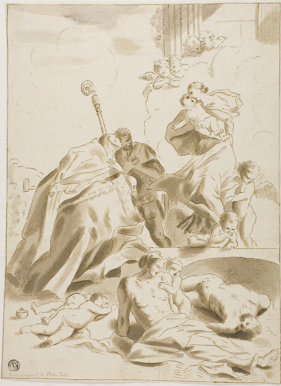 Verdoemenis van Ketterij door Pietro Testa