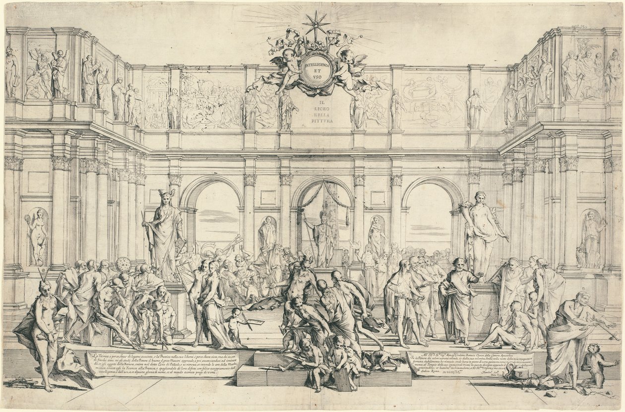 Il Liceo della Pittura door Pietro Testa