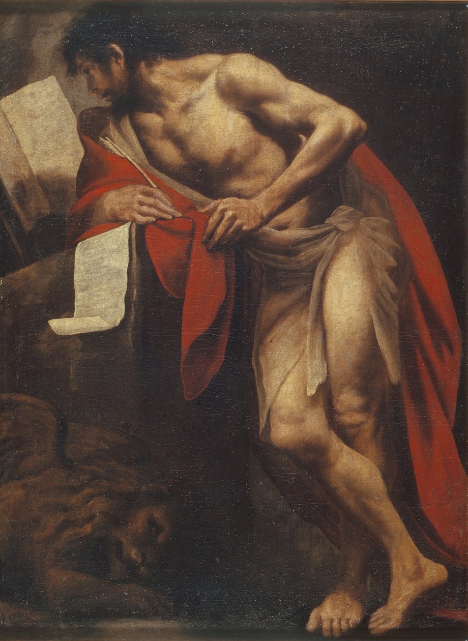 Marcus de Evangelist door Pietro della Vecchia