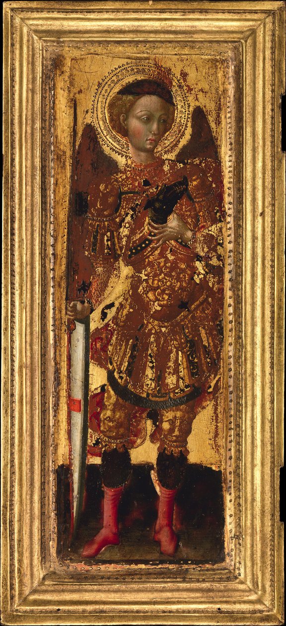 Sint-Michiel door Pietro di Giovanni d