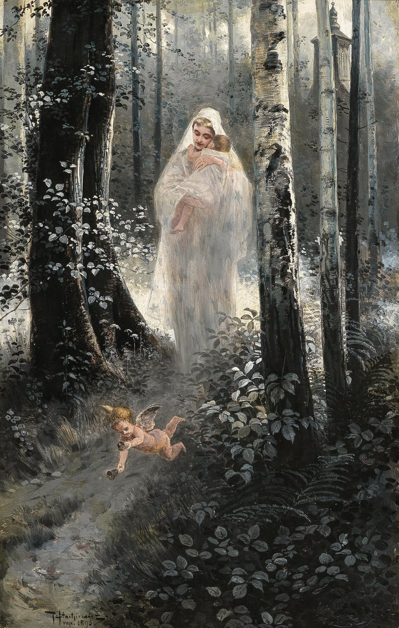 Ave Maria, 1915 door Piotr Stachiewicz