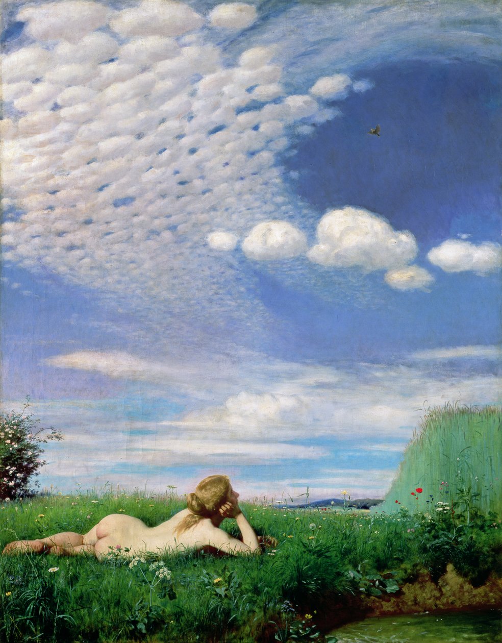 De Leeuwerik, 1882 door Pál Szinyei Merse