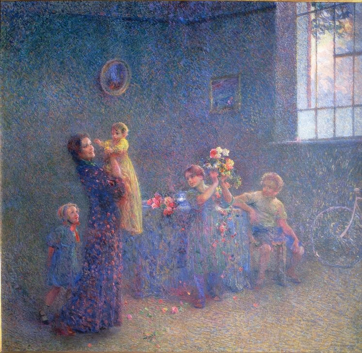 Eerste Verjaardag door Plinio Nomellini