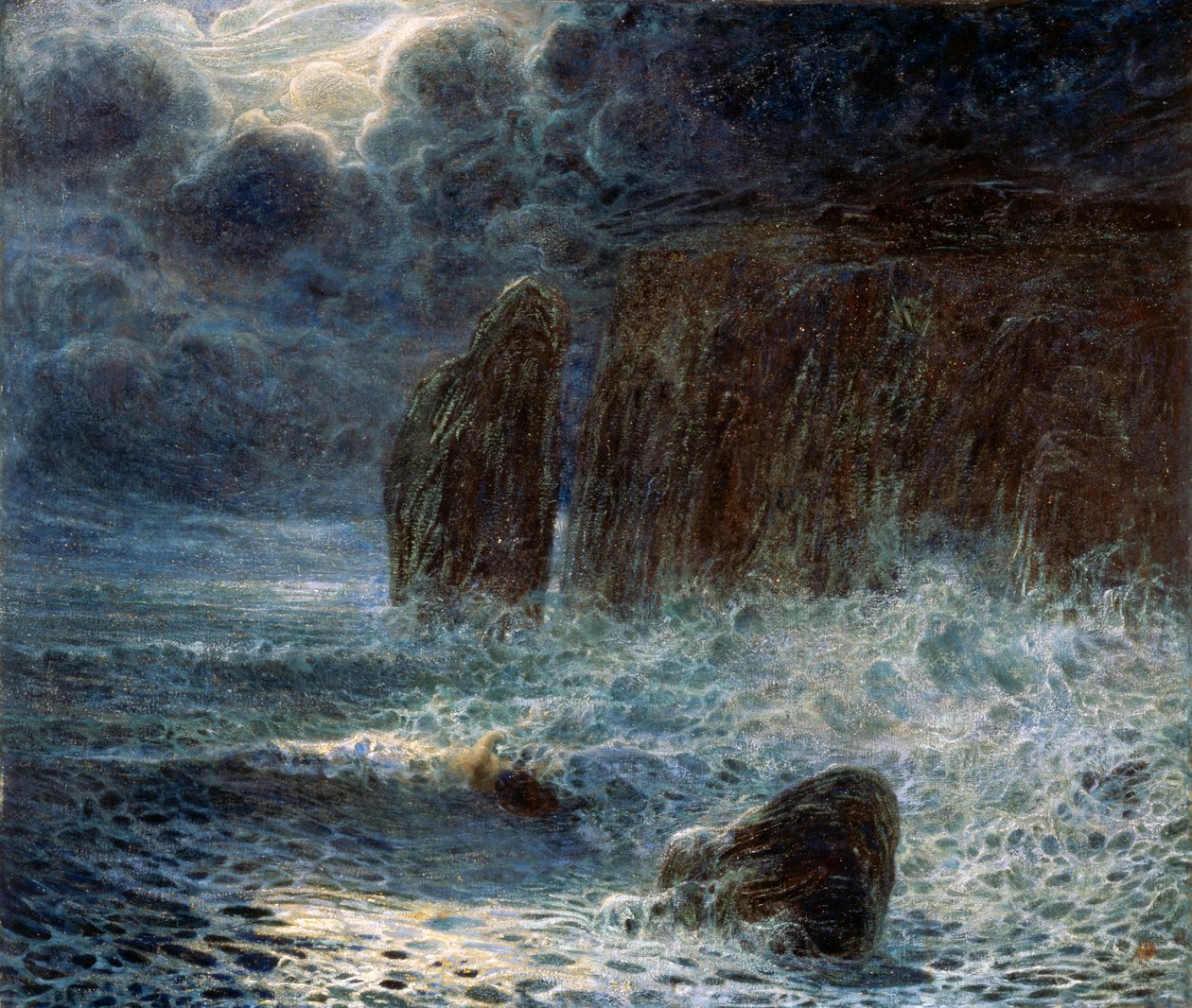 Symfonie van de Maan door Plinio Nomellini