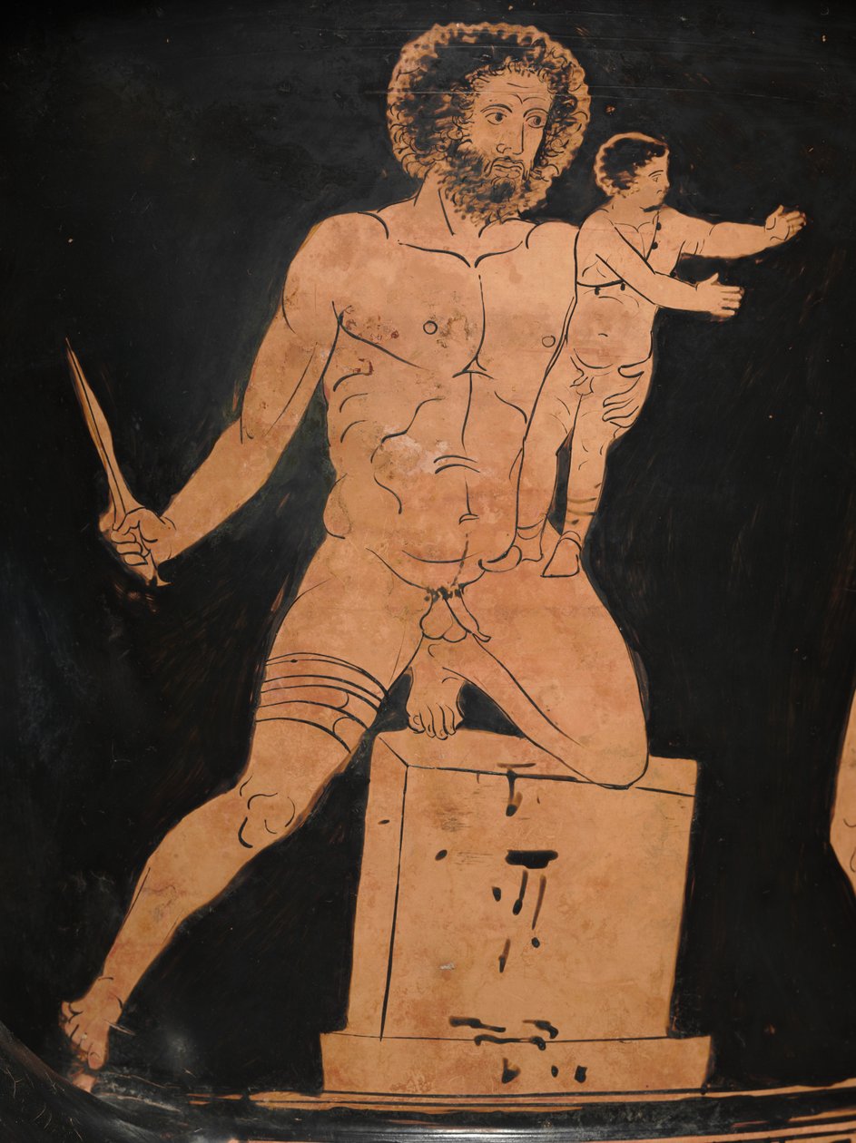 Lucanische Calyx-Krater, ca. 400 v.Chr. door Policoro Painter