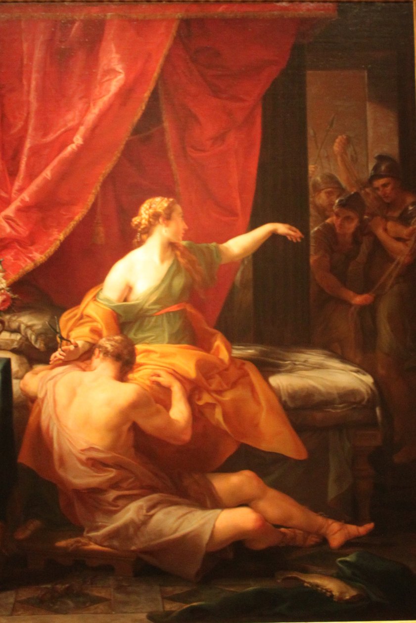 Samson en Delila door Pompeo Batoni