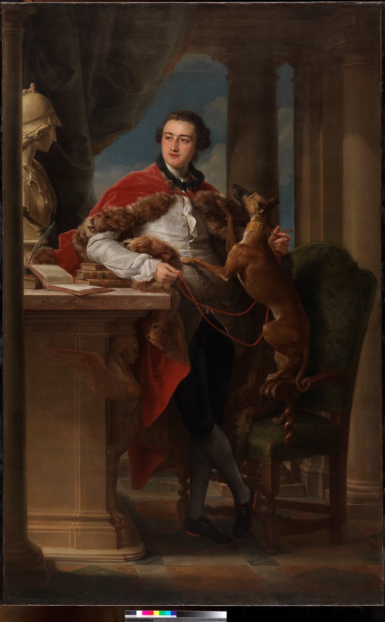 Charles Compton, 7e Graaf van Northampton (1737-63) 1758 door Pompeo Girolamo Batoni