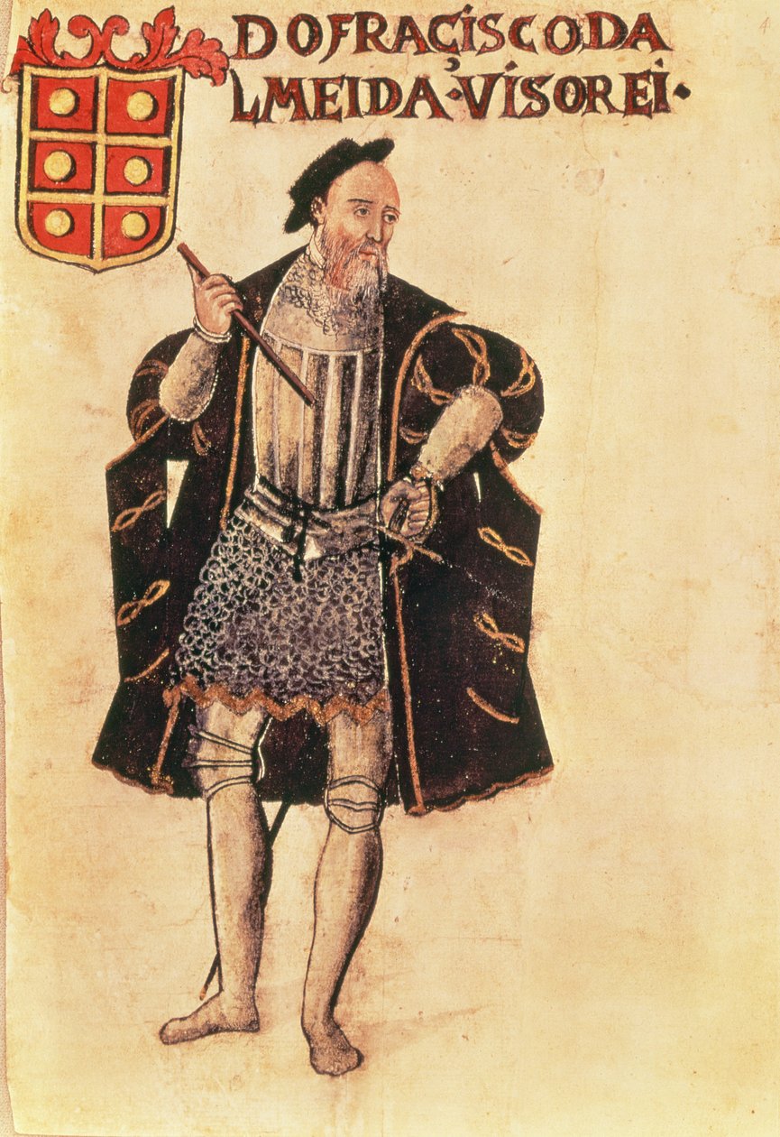 Francisco de Almeida (c.1450-1510), Portugese soldaat en eerste onderkoning van de Indiën door Portuguese School