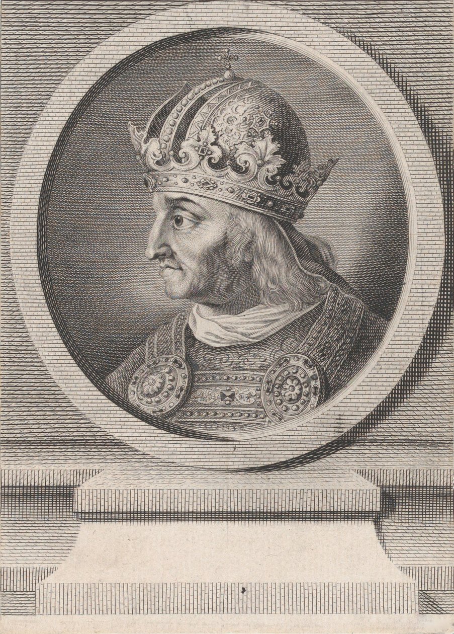 St. Maurice, 1743-97 door Possibly Pierre François Basan.