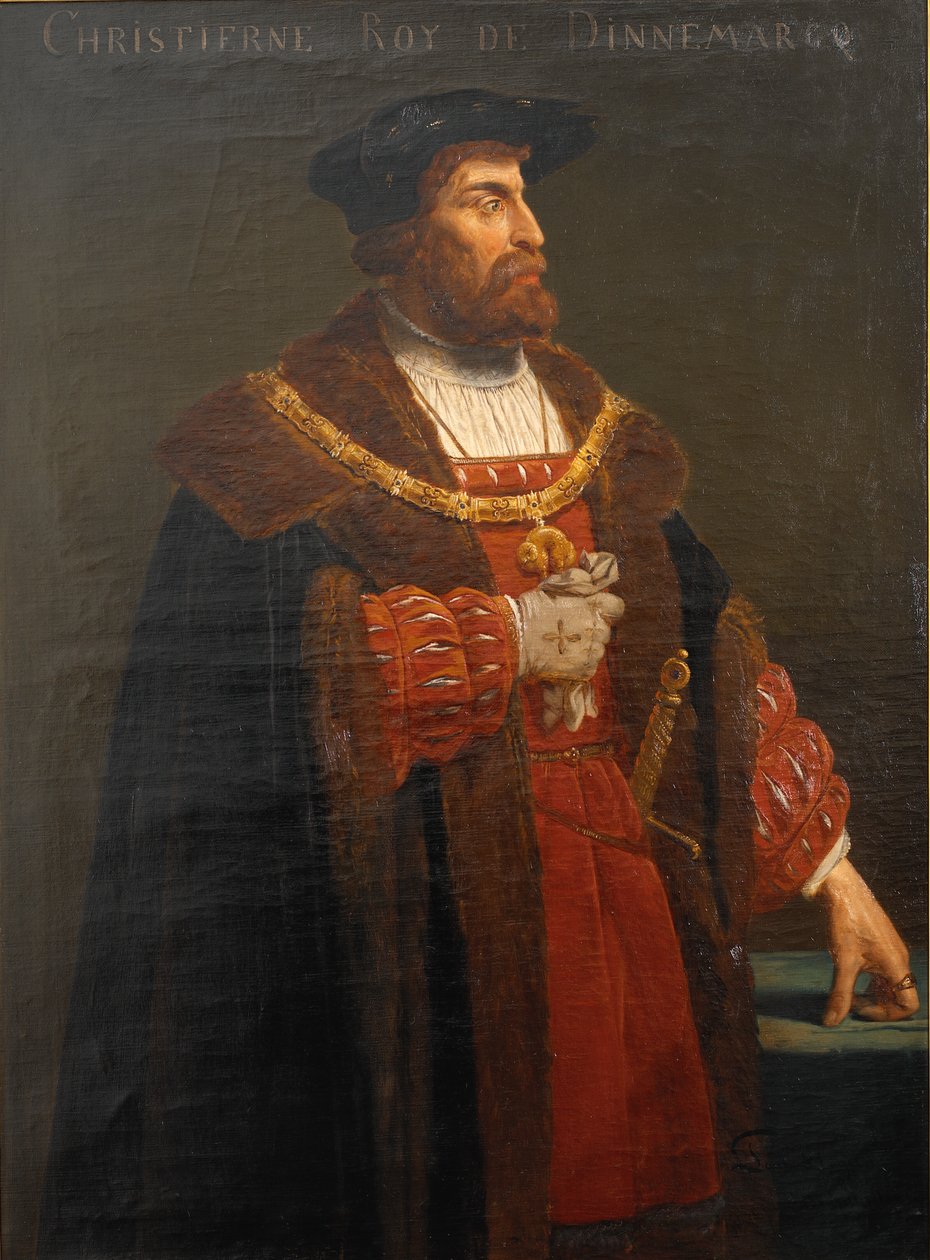 Christian II door Poul Hagelstein