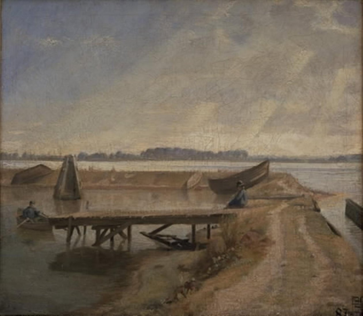 Septemberdag bij Kalvebodstrand door Poul S. Christiansen