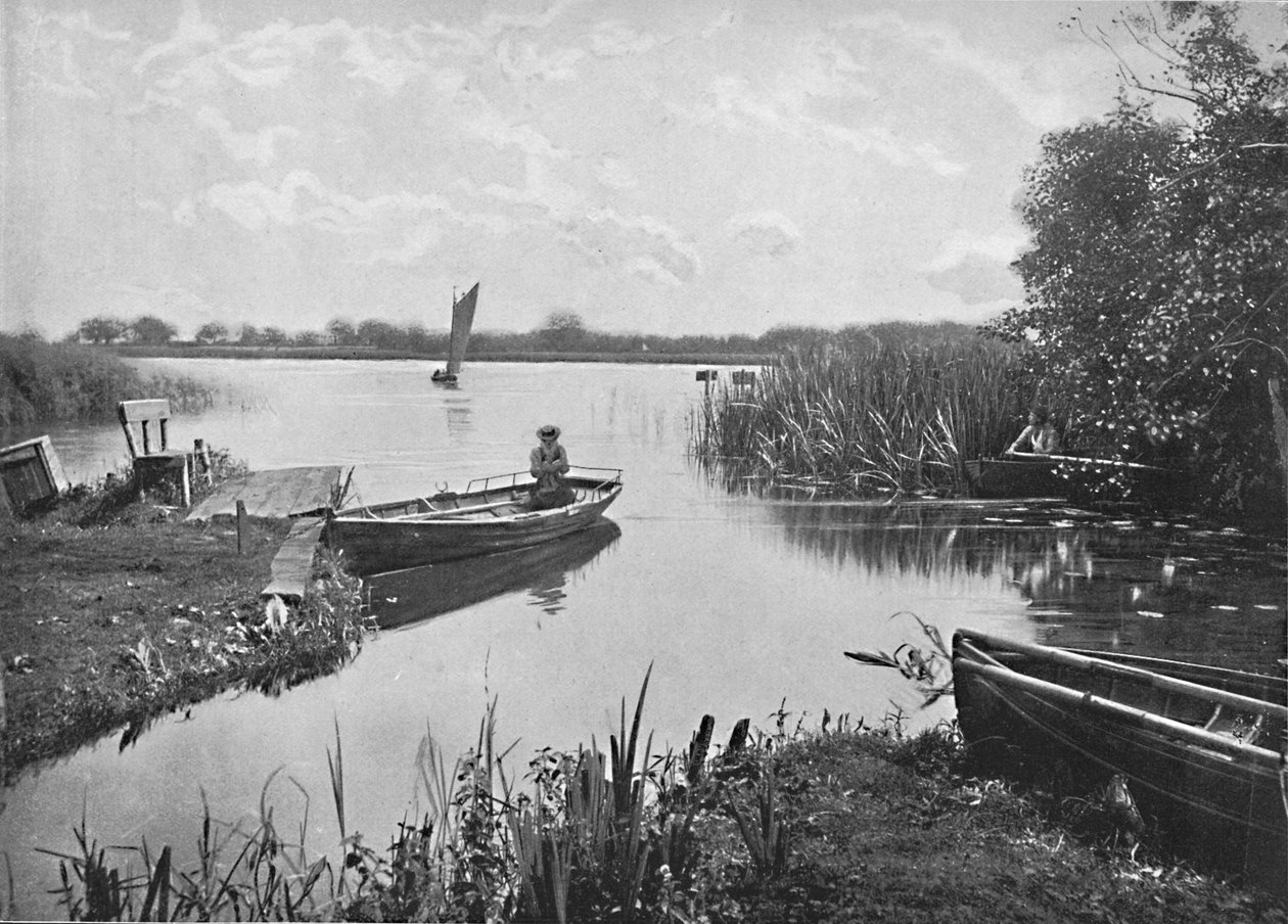 Wroxham Broad, Norfolk door Poulton and Co