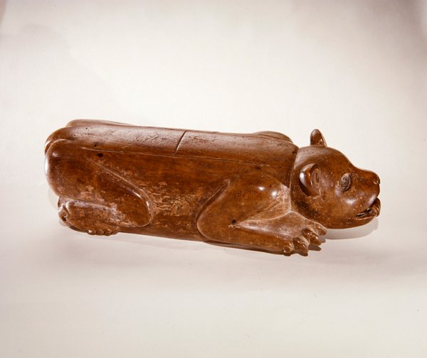 Kruipende Jaguar Trommel, Azteekse Cultuur door Pre Columbian Pre Columbian