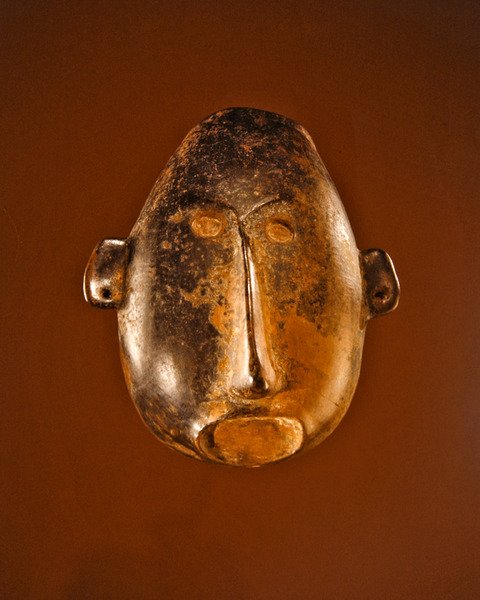 Masker, Colima Cultuur door Pre Columbian Pre Columbian