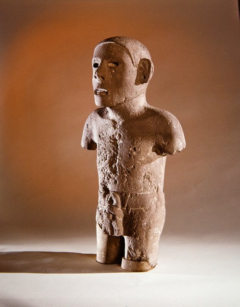 Staande figuur, Azteekse cultuur door Pre Columbian Pre Columbian