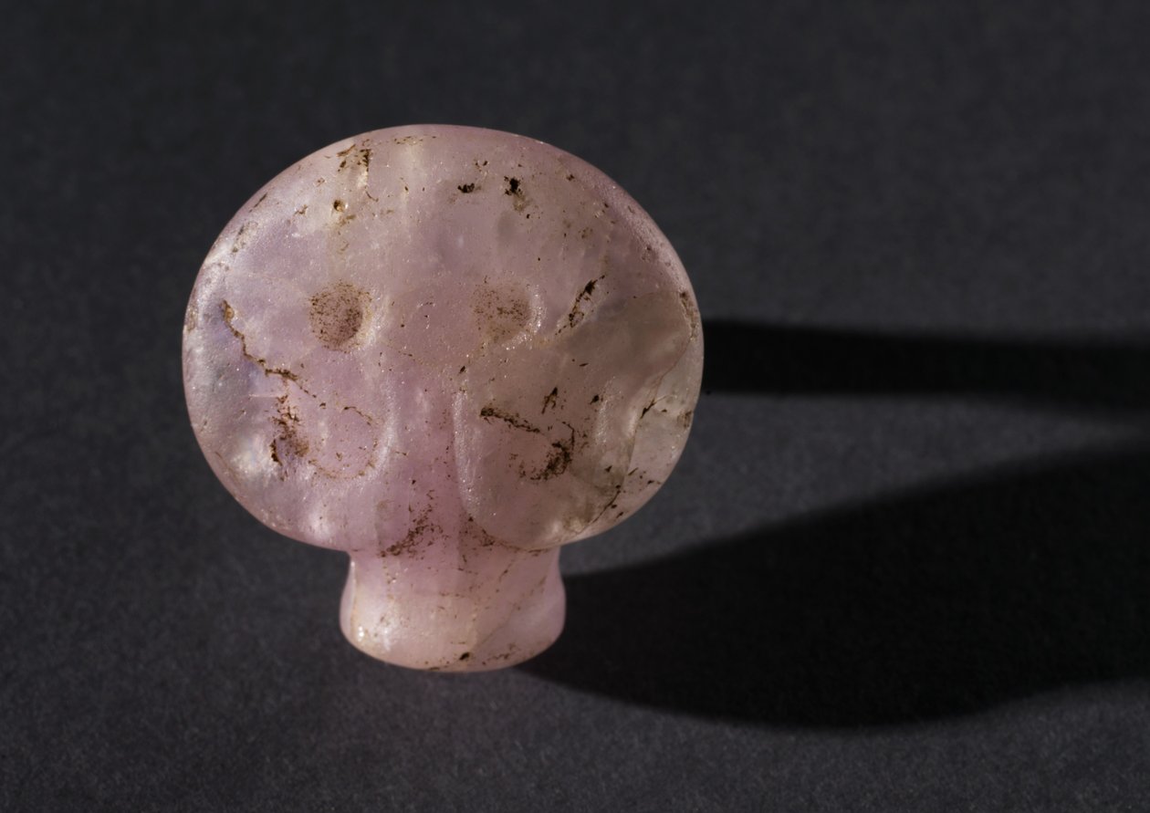 Stierenkop amulet, ca. 3500-2950 v.Chr. door Predynastic Period Egyptian