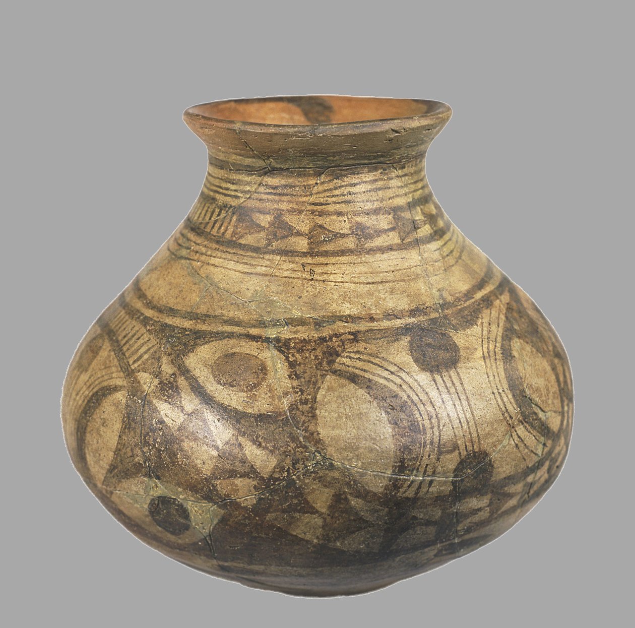 Vaatwerk, 3800-3600 v.Chr. door Prehistoric Russian Culture