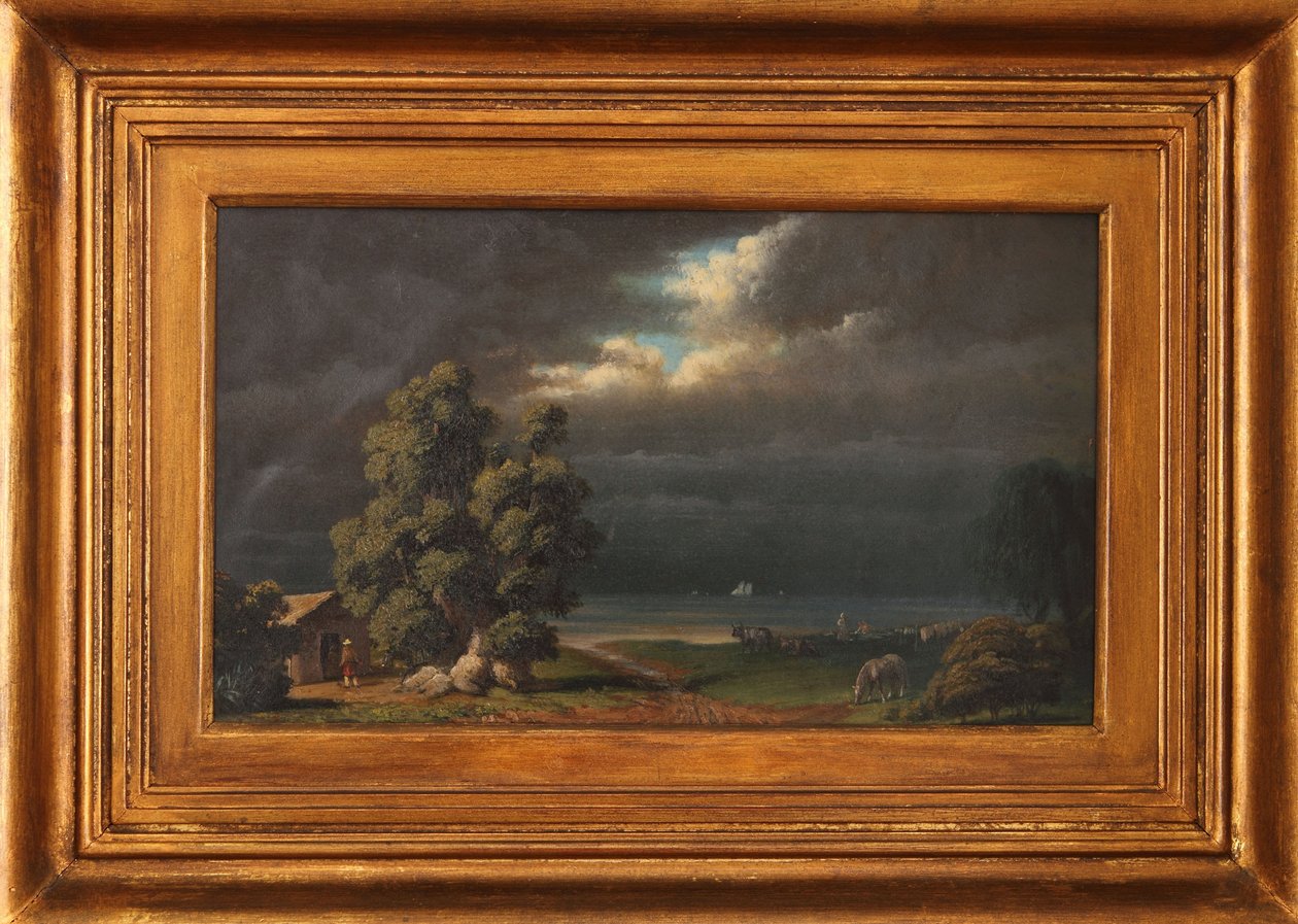 Kust van de Rio de la Plata door Prilidiano Pueyrredon
