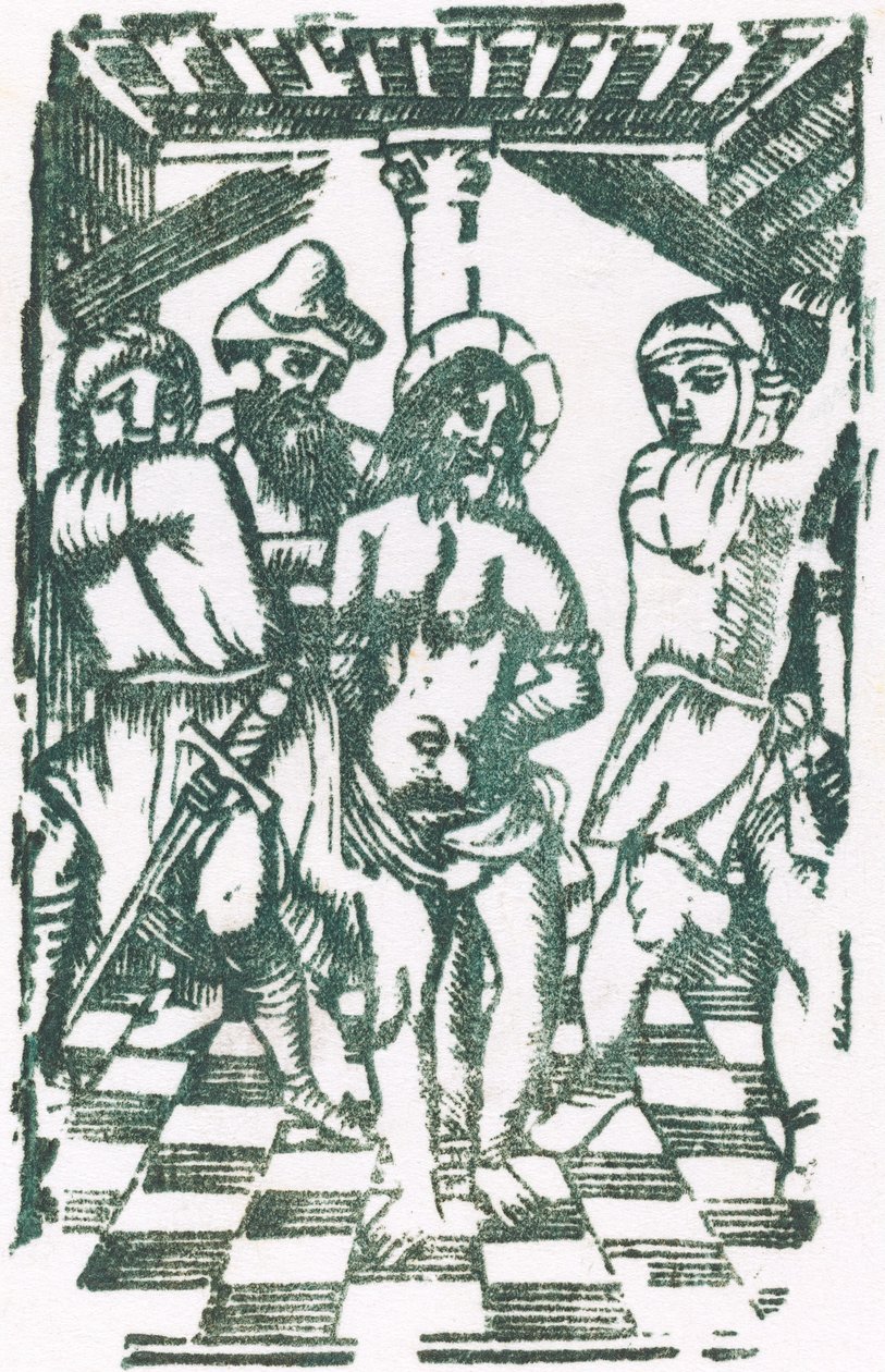 De Geseling door Probably French 16th Century