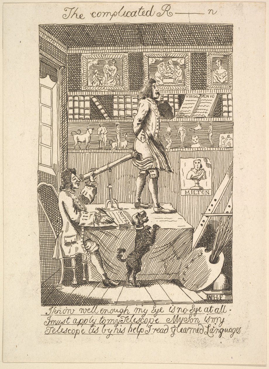De Gecompliceerde Relatie door Probably etched by Richard Livesay