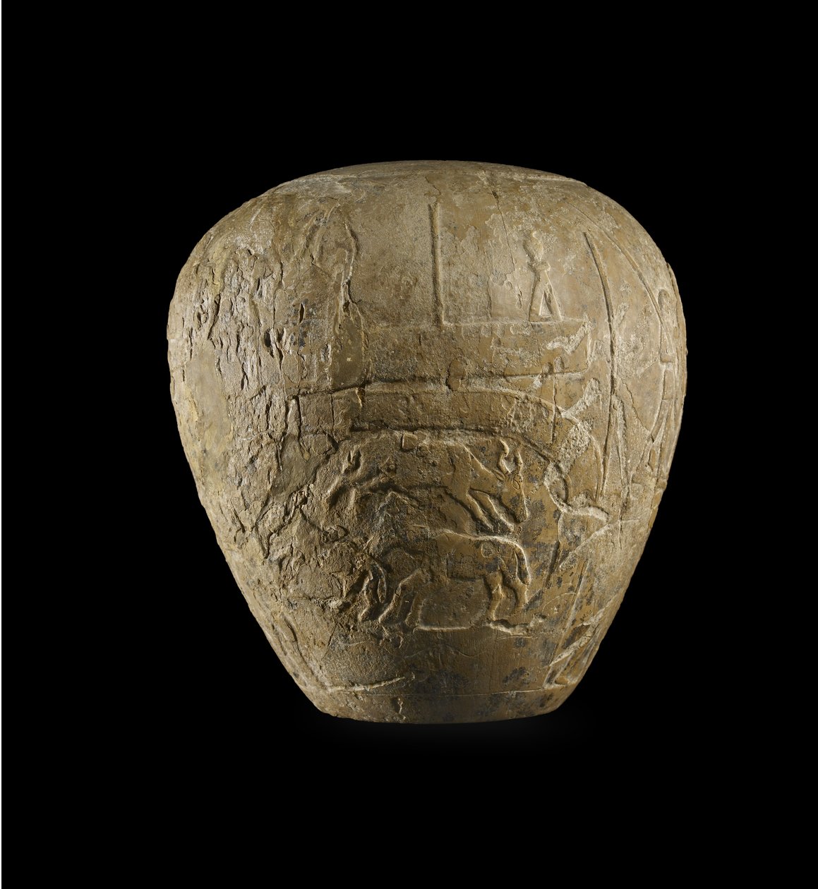 Knotskop van Narmer door Protodynastic Period Egyptian