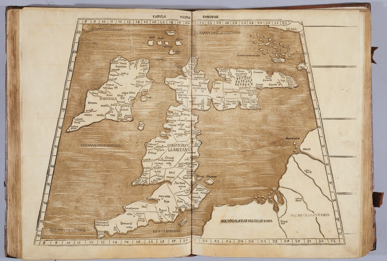 Tabula Prima Europa, uit 