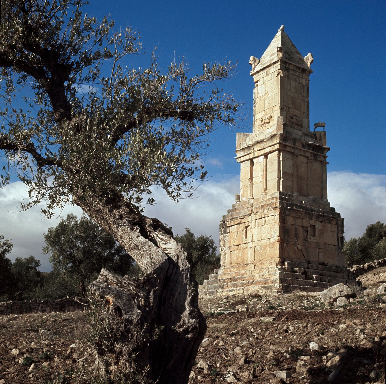 Libyco-Punisch mausoleum door Punic Punic