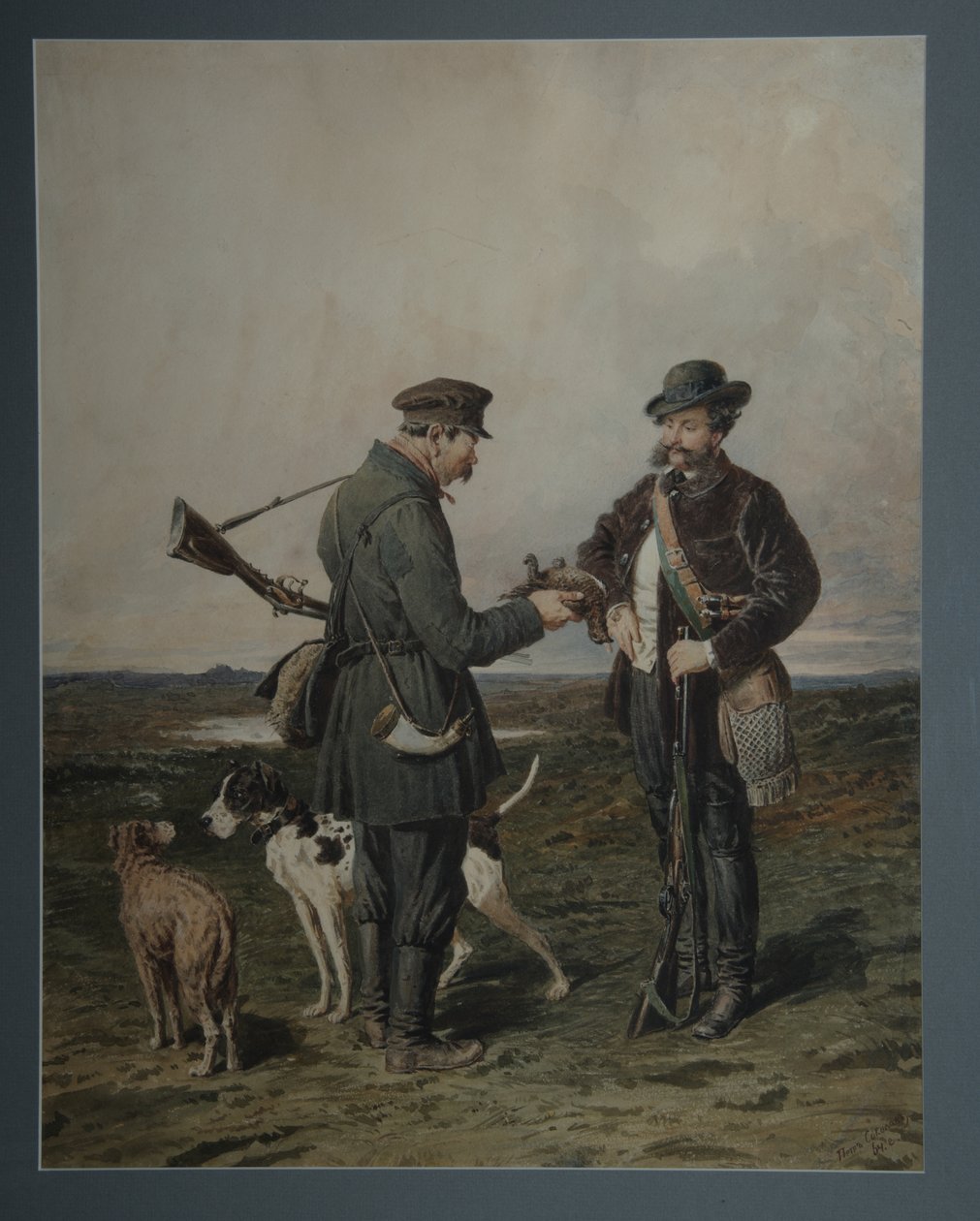 Jagers door Pyotr Petrovich Sokolov