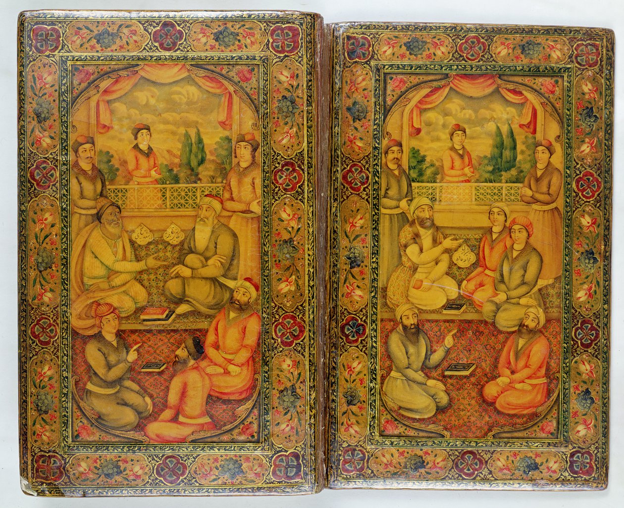 Onbekend schilderij door Qajar School