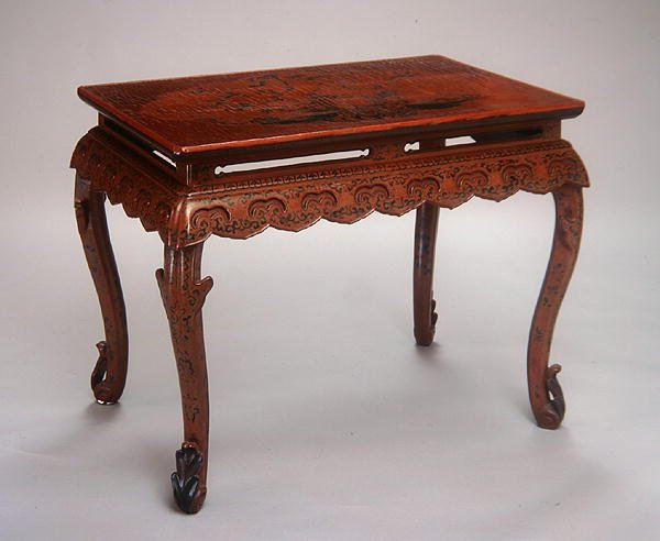Tafel, Kangxi periode (1662-1722) door Qing Dynasty Chinese School