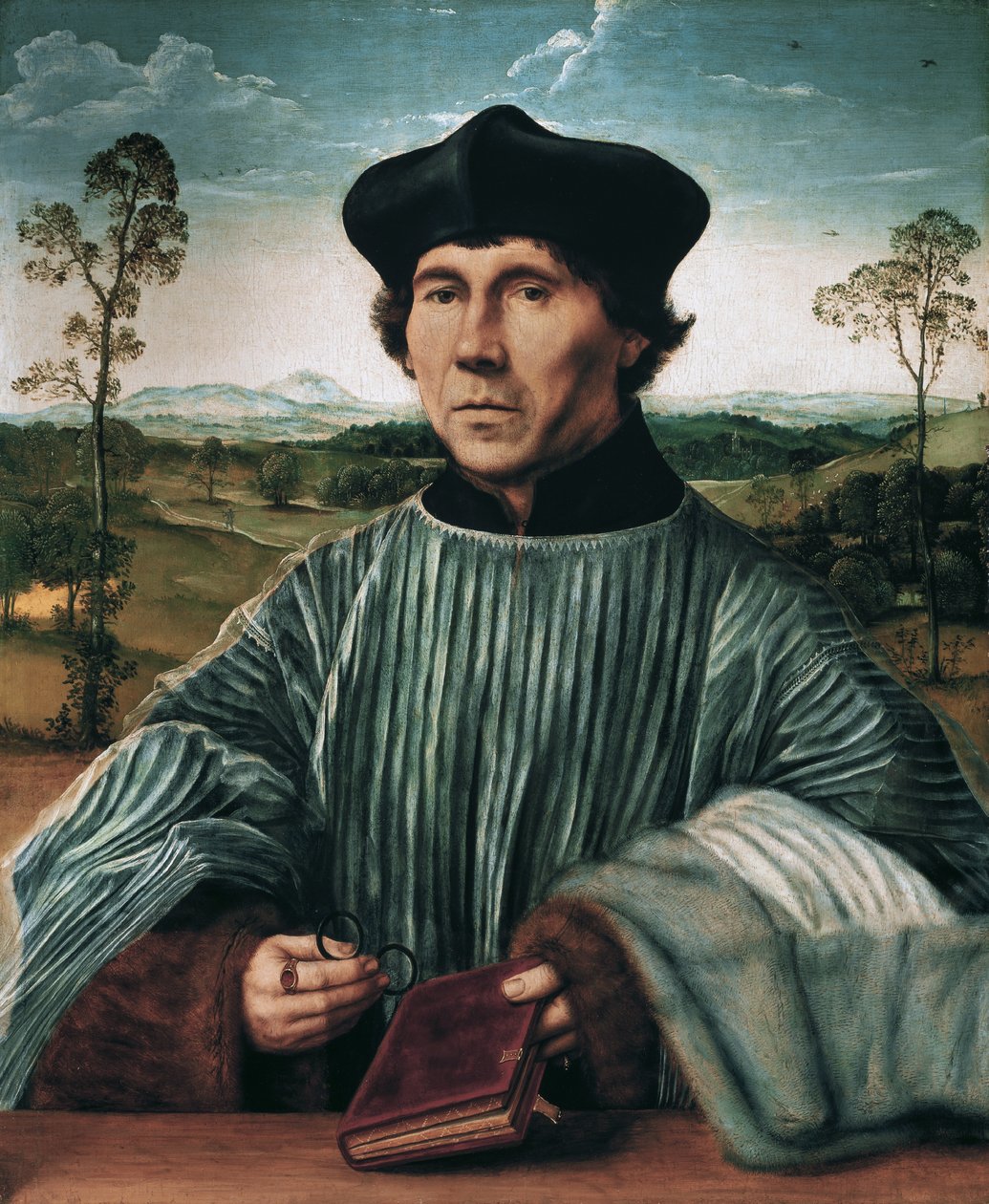 De Kanunnik Stephan Gardiner door Quentin Matsys