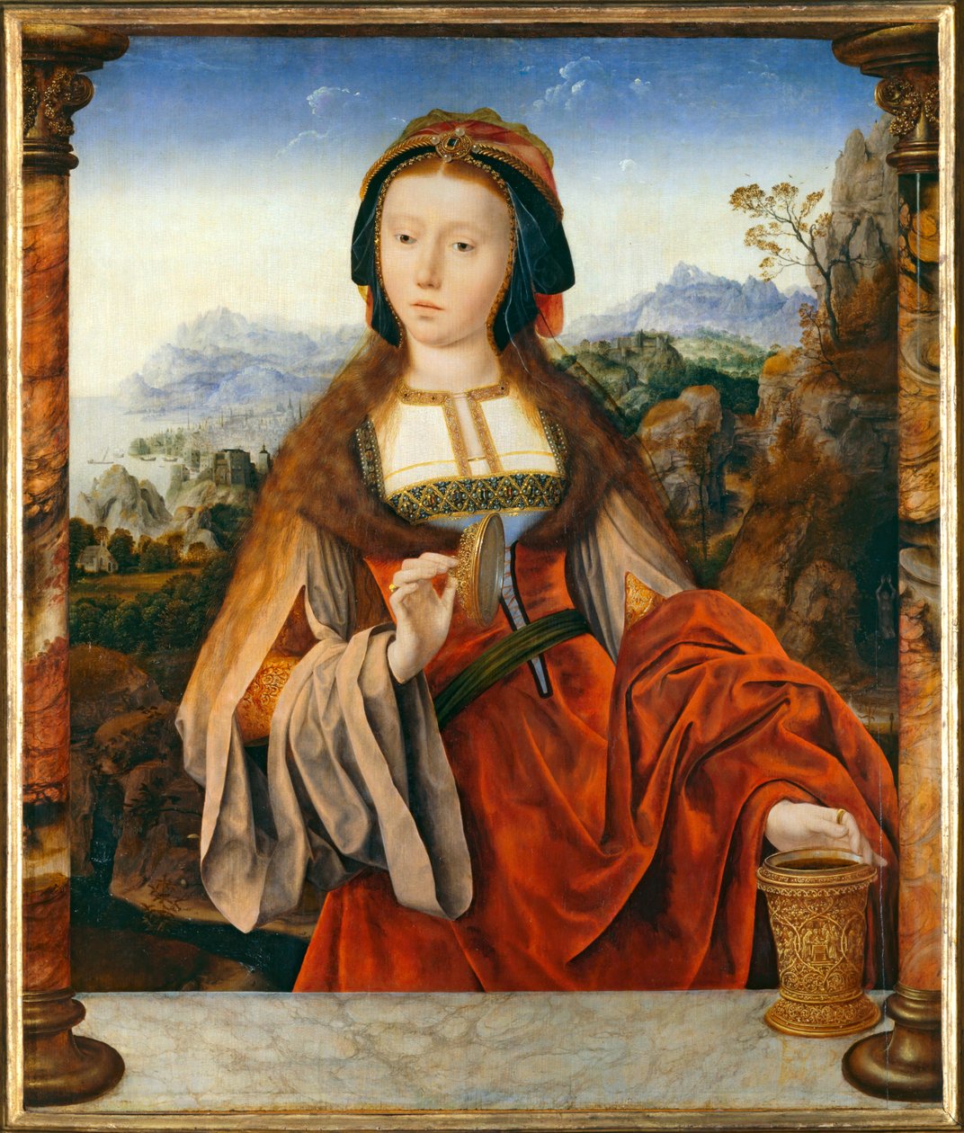 Sainte Madeleine - Heilige Maria Magdalena ... door Quentin Metsys