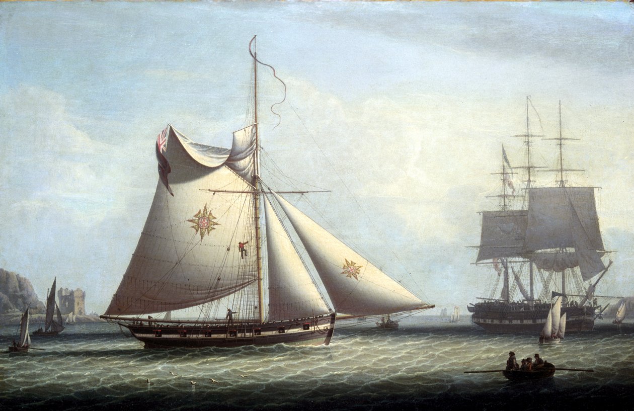 Een Maltese Cutter, ca. 1780 door R. Saloman