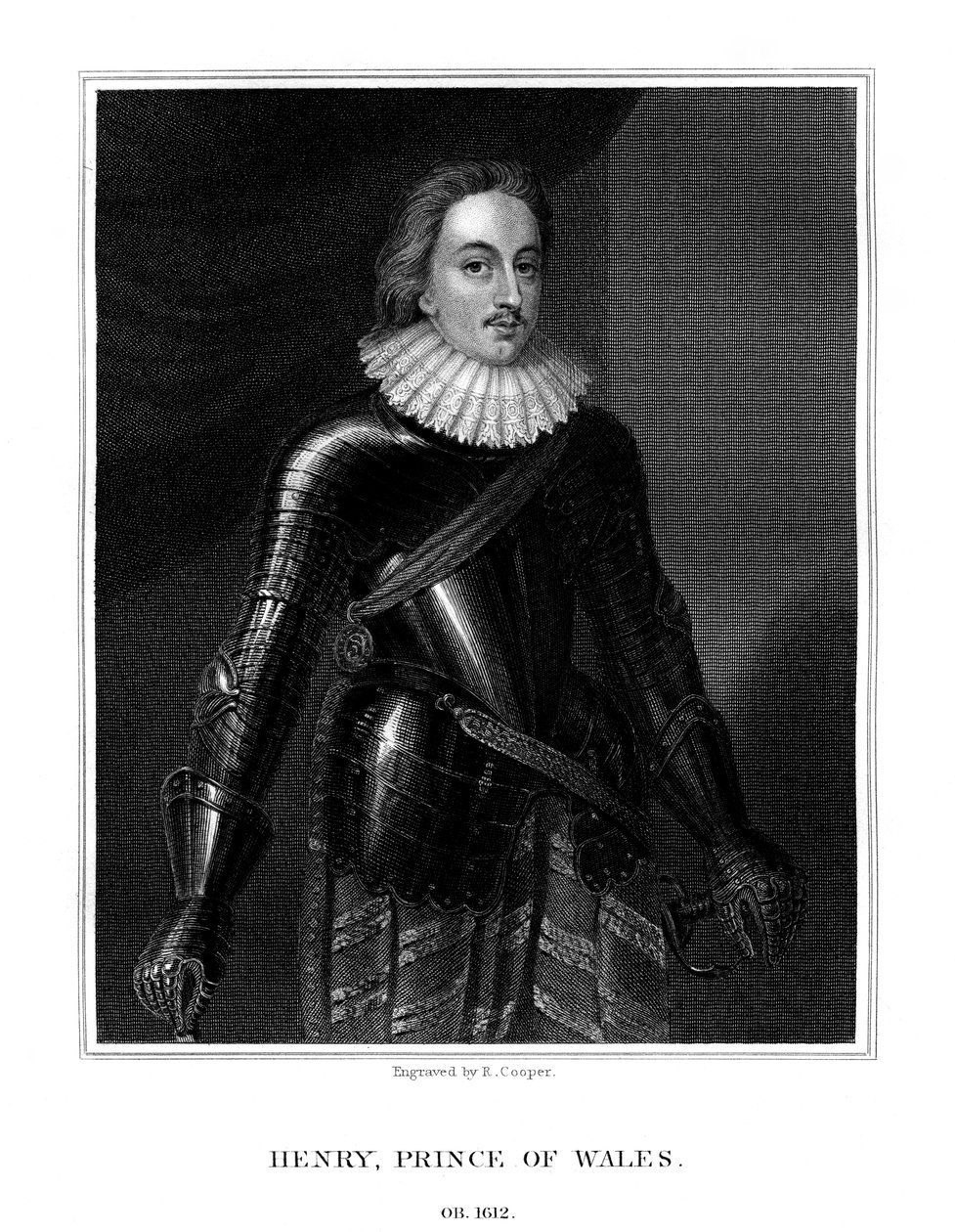 Henry Frederick Stuart, Prins van Wales door R. Cooper