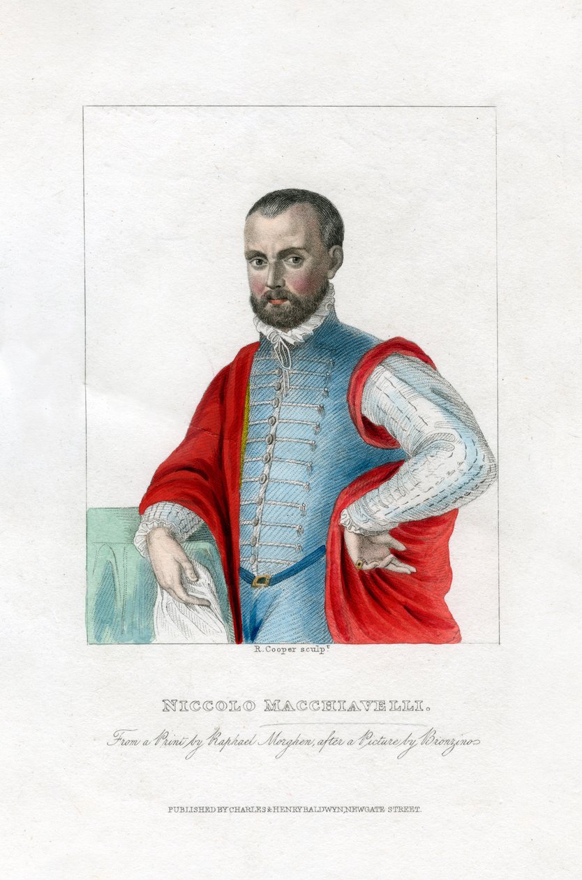 Niccolò Machiavelli, Italiaanse Renaissance politieke filosoof door R. Cooper