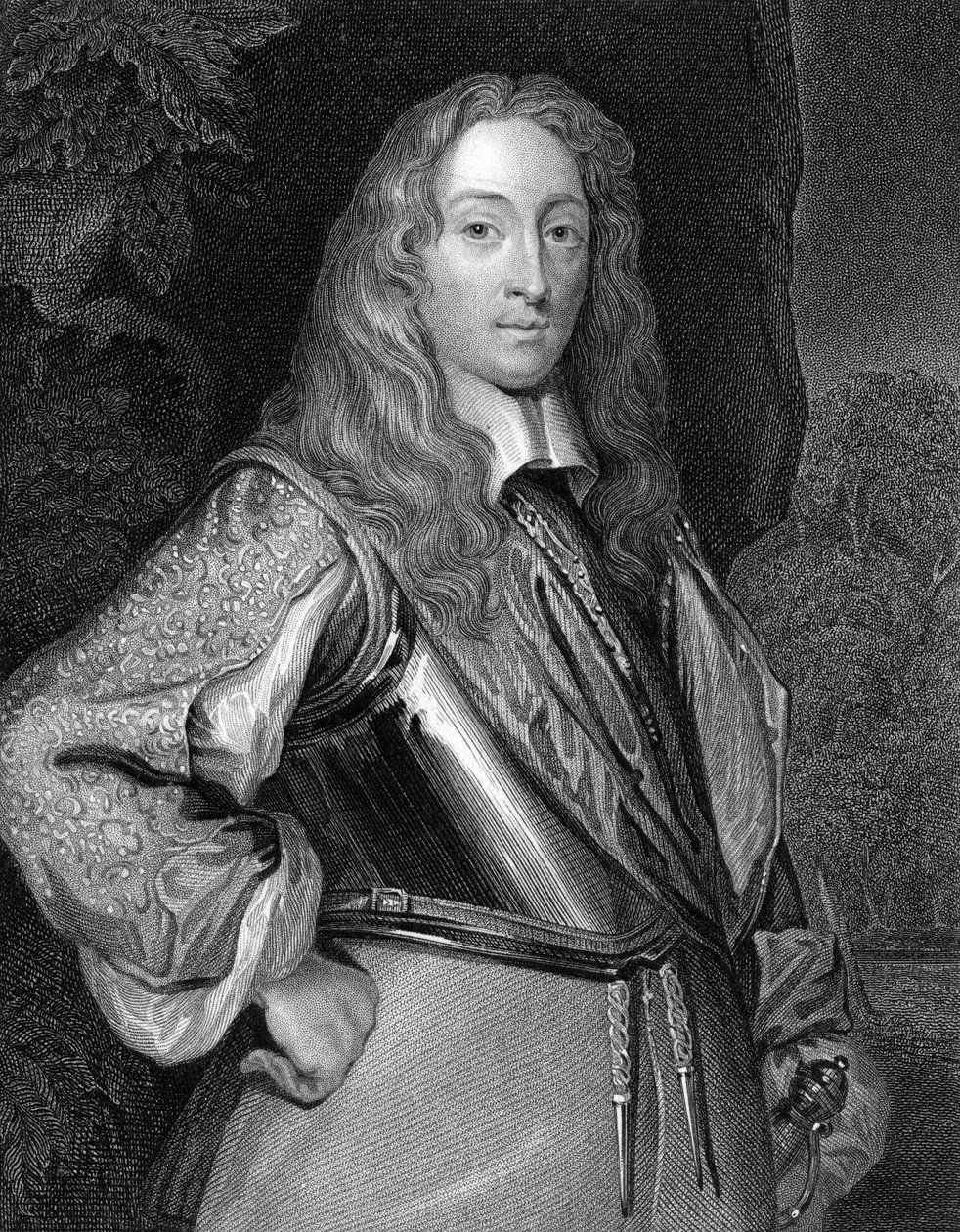 Robert Greville, 2e Baron Brooke 1608-1643 door R. Cooper