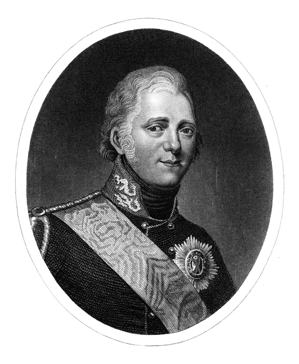 Alexander I, tsaar van Rusland, 1826 door R. Page
