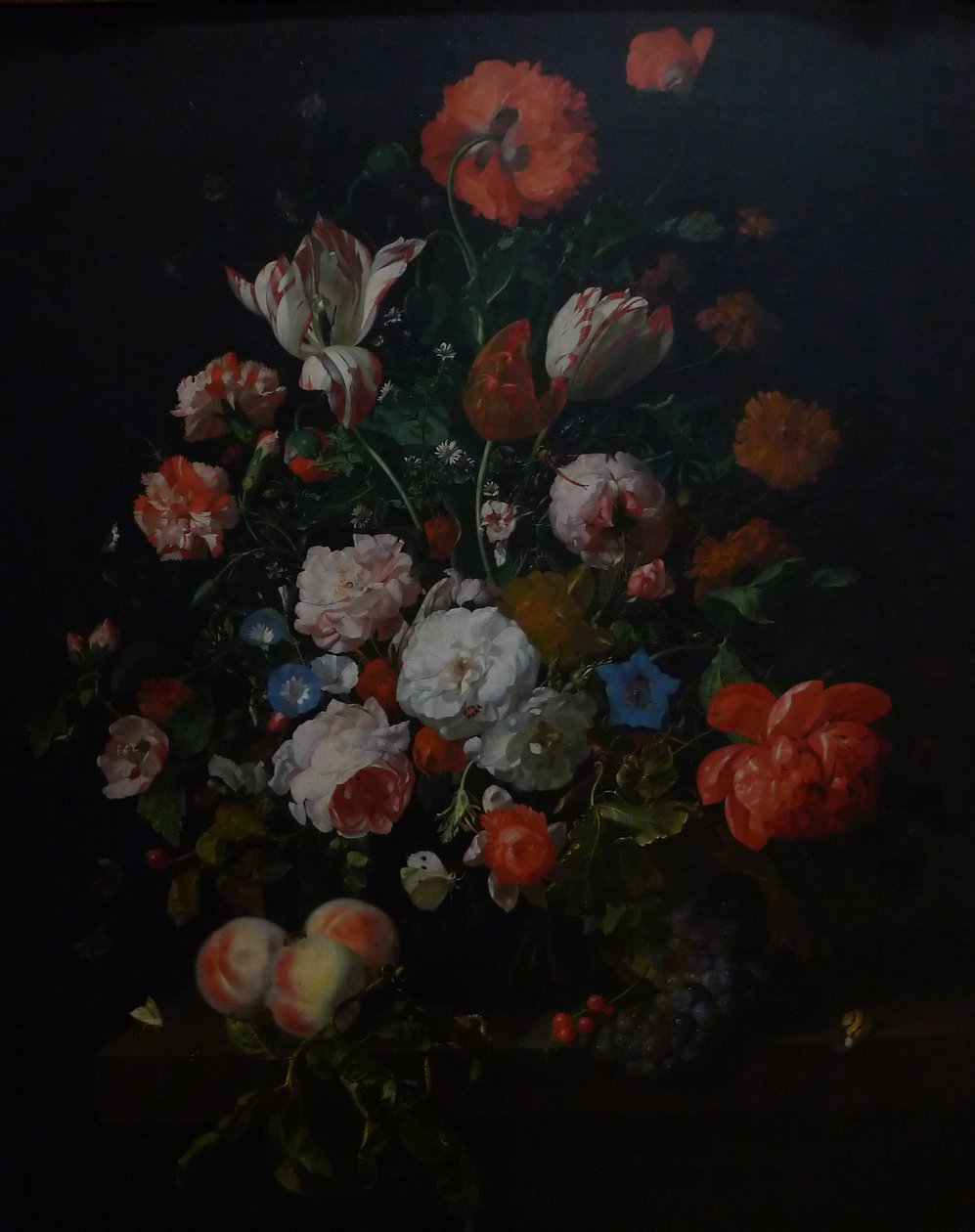 Stilleven met bloemen door Rachel Ruysch