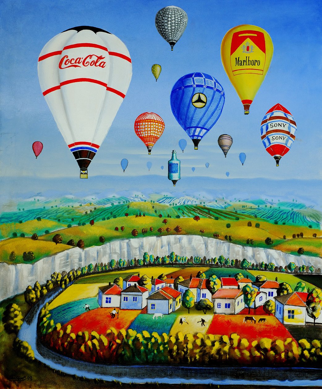 Ballonnen, 2004 door Radi Nedelchev