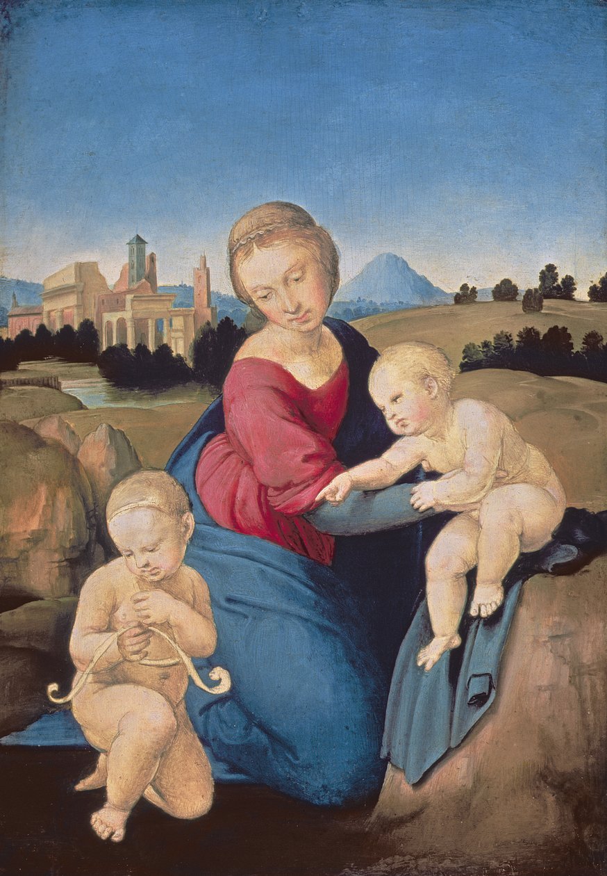 De Esterhazy Madonna, c.1507-08 door Raffaello Sanzio Raphael