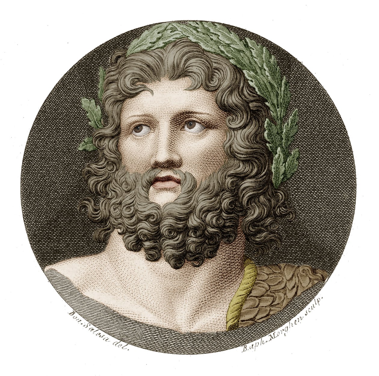 Zeus door Raffaello Sanzio Morghen