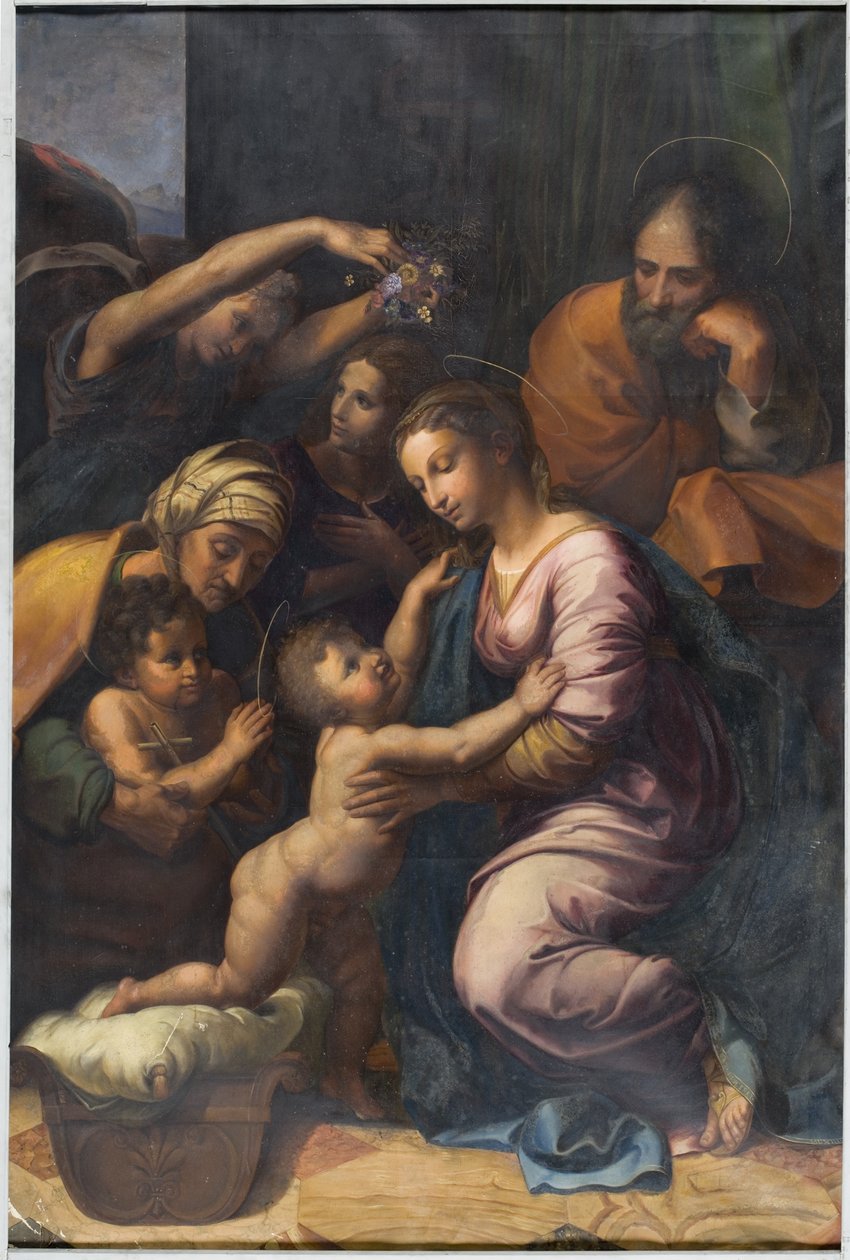 Heilige Familie van Frans I door Raffaello Sanzio Raphael