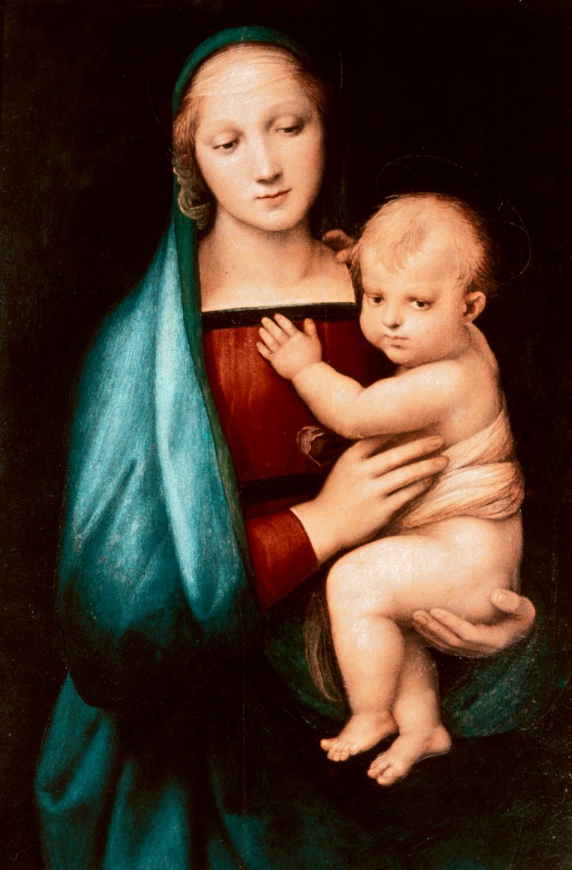 Madonna del Granduca, 1504 door Raffaello Sanzio Raphael