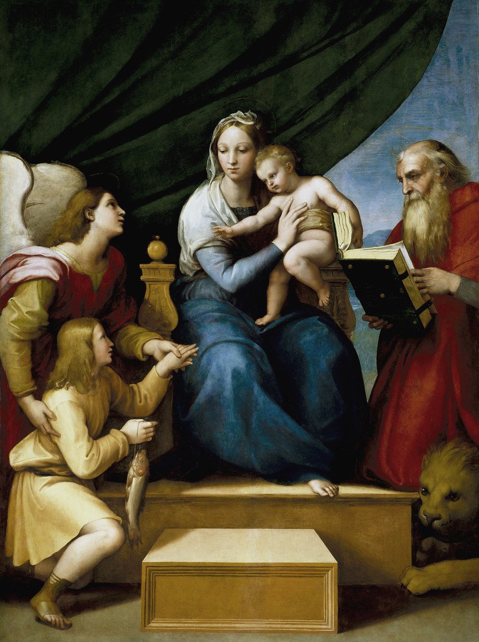 Madonna met de Vis door Raffaello Sanzio Raphael