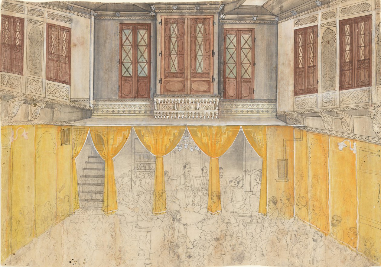 Paleisinterieur door Ragunath