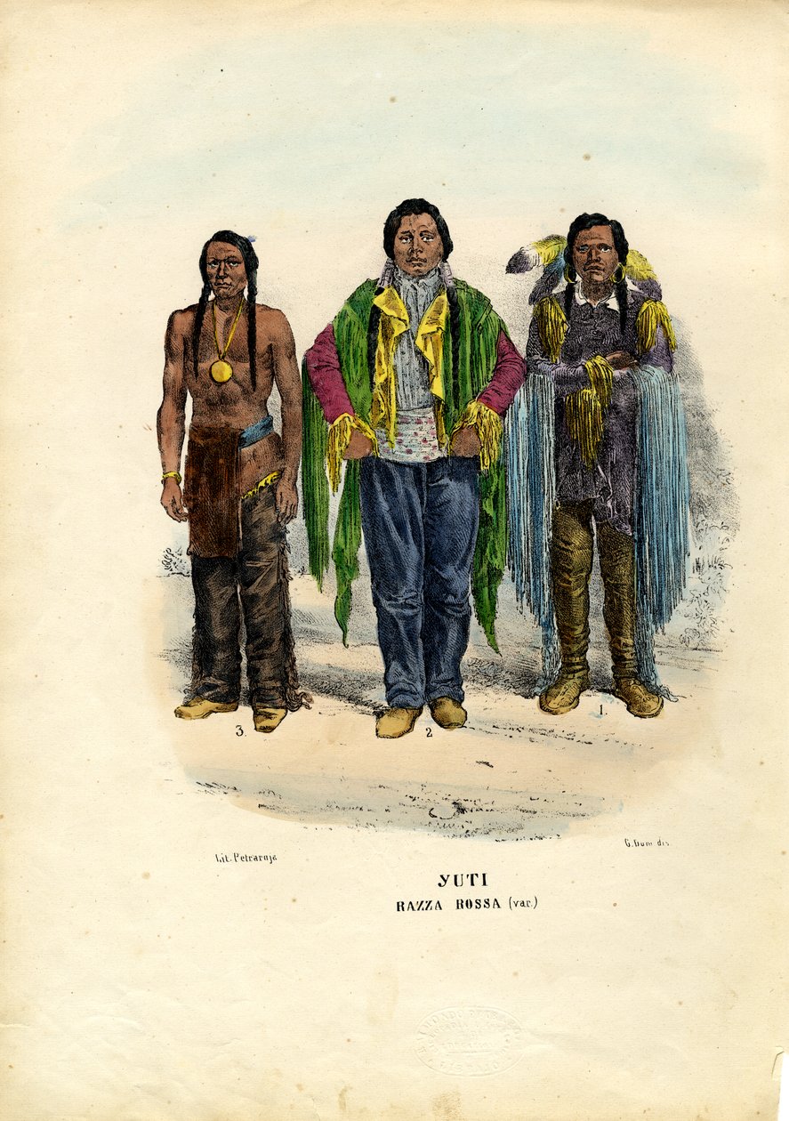 Yuti Indianen, 1863-79 door Raimundo Petraroja