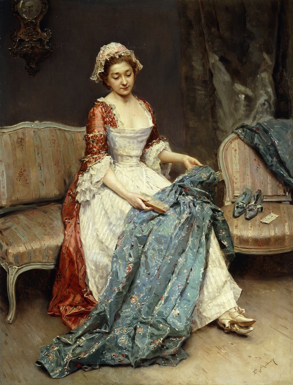 Na het bal door Raimundo de Madrazo y Garreta