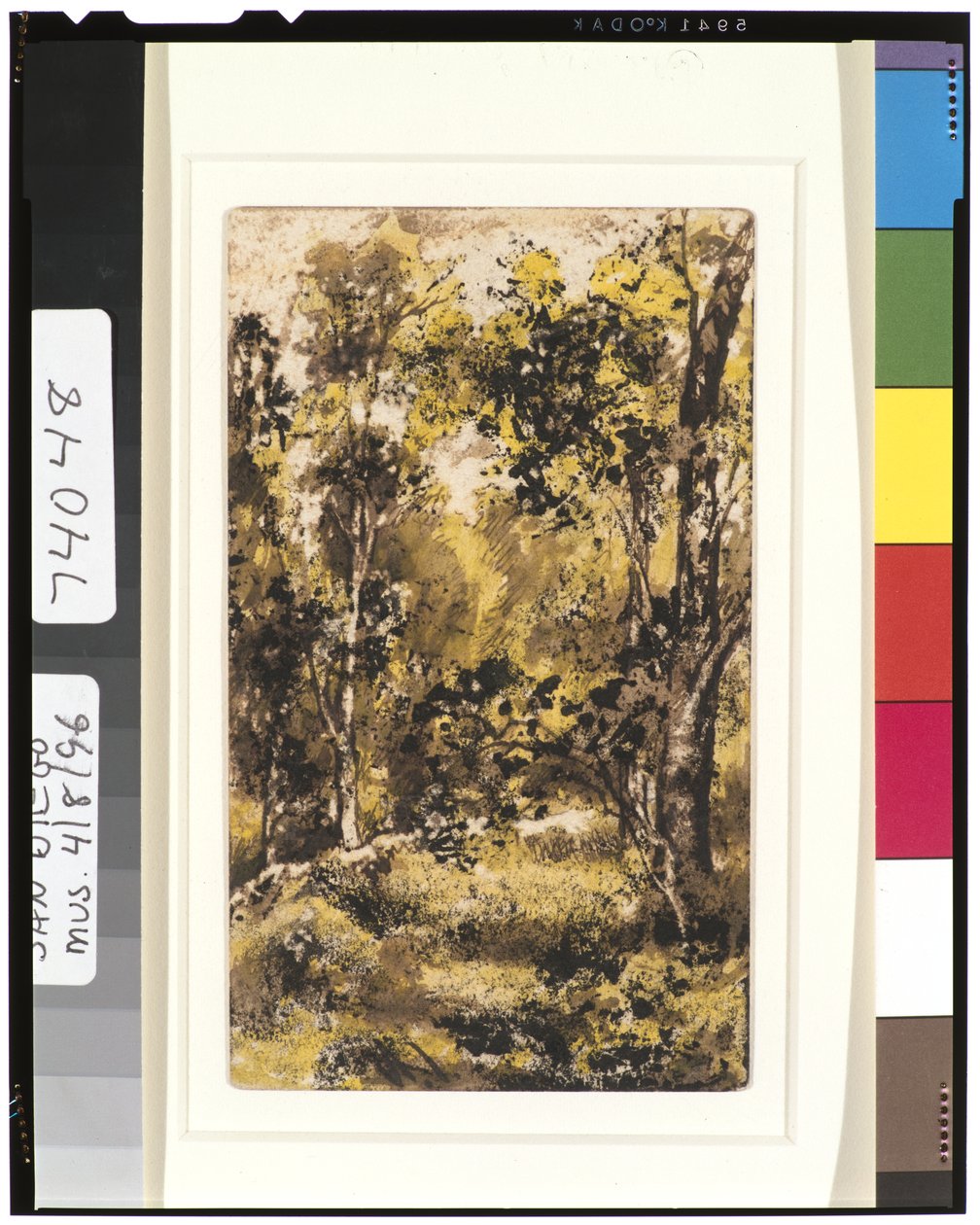 Bosscène, 1901-15 door Ralph Albert Blakelock
